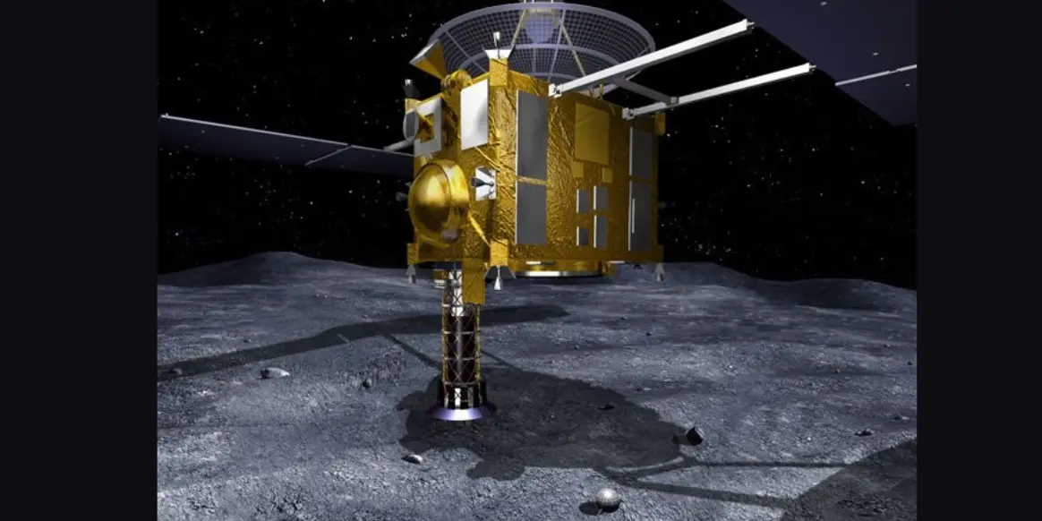 はやぶさ　画像提供：JAXA